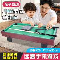 Childrens billiards toy Mini pool table Home ball table Puzzle gift Black 8 board game Snooker table top small billiards