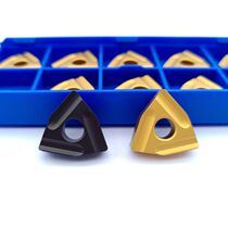 Zhuzhou CNC blade WNMG080408 12-PM YBC251 outer round peach-shaped head processing stainless steel parts