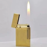 Латунная ретро старомодная зажигалка с боковым колесиком для друга, делается под заказ, подарок на день рождения