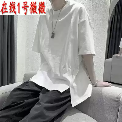 Pailan Semen Half sleeve Japanese Harajuku Wind Short Sleeve T-shirt Men's Tide Brand Fashion Clothes Harbor ins Loose Super Fire