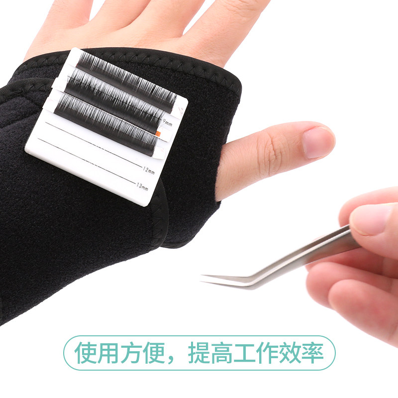 Grafted eyelash braces, magnetic suspension headscarf, eyelash master gloves, fixed velcro set, special for eyelash artists