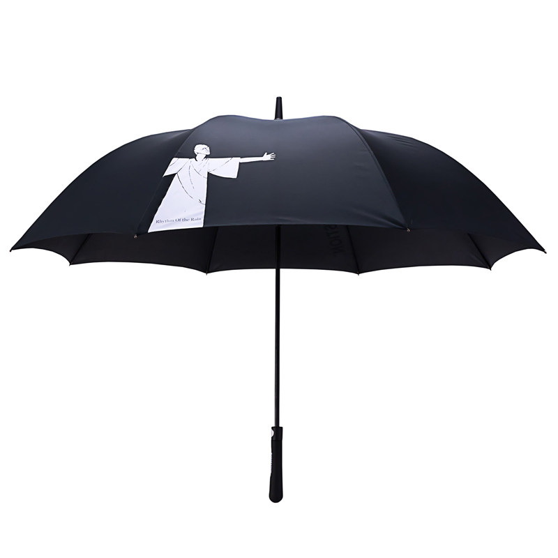 Design Umbrella Men and Women Simply wind-proof Automatic Handle Umbrella Large Double Business Literary and Artistic Baro Umbrella