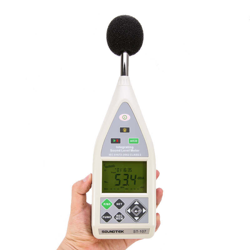 Taiwan Taimas ST-107 decibel meter noise meter noise meter volume frequency test