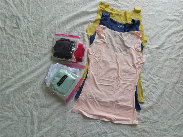 D13-20 one piece seamless ice silk women's summer camisole cool elastic long version bottoming slim breathable ultra-thin