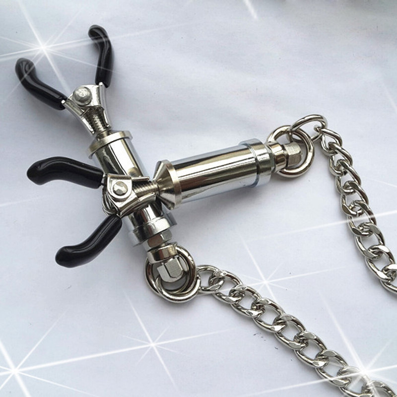 Powerful milkclips to punish nipple clamps clingy to stimulate sm to teach female slave sex abuse male sex toys