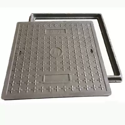 Composite manhole cover resin cellar cover 800X800X40 electric power rainwater sewage Electric Power square manhole cover grate
