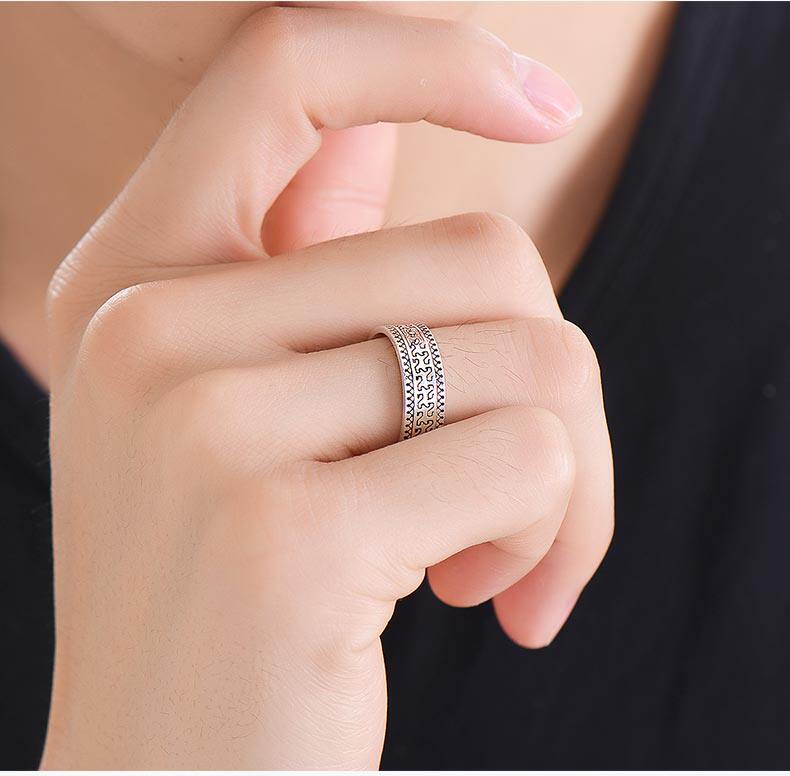 Bague homme ROVER EN MER en Argenterie - Ref 3088119 Image 64