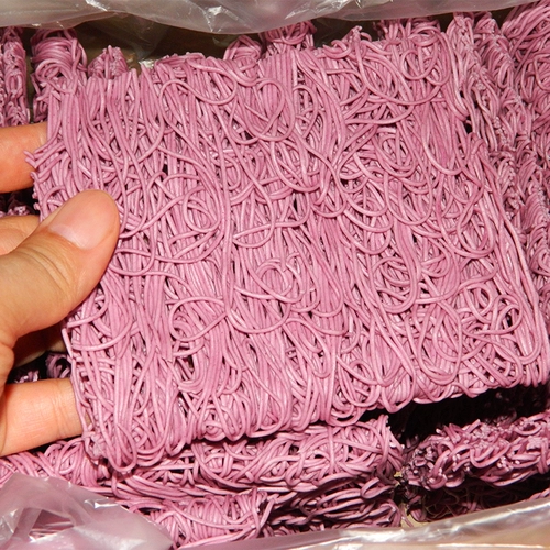 营丰 Фиолетовая картофельная лапша 3,6 кг/коробка не жареная 7,2 кара