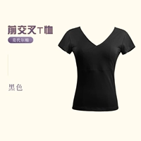 Черная футболка, короткий рукав