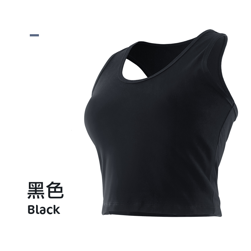 Blacknew pattern adult dance vest Uniforms jacket female Ballet Costume pure cotton yoga Bodybuilding dance Bottom up clothes