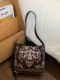 Embroidered Vintage Bag for Women, Autumn and Winter 2026 New Casual Shoulder Crossbody Bag, This Year's Popular Hot-Selling Bucket Bag