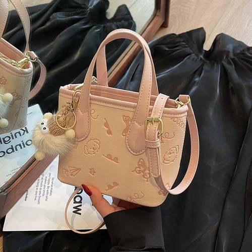 Небольшая весенняя небольшая сумка, портативная маленькая сумка через плечо, в корейском стиле