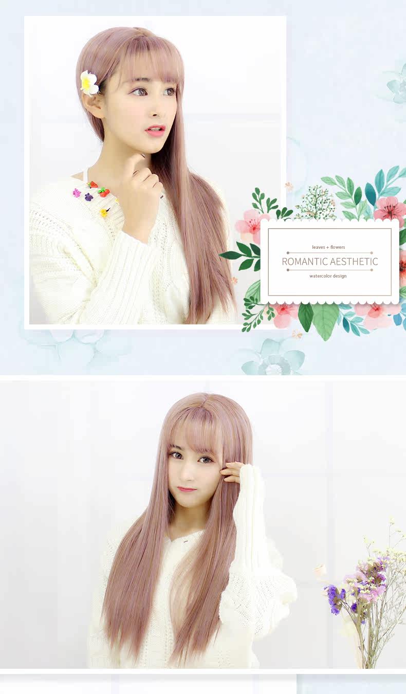 Perruque Long cheveux raides - Ref 2608355 Image 17