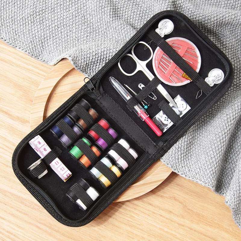 Portable sewing kit for household sewing tools 10 suit box