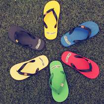 men cartoon monkey man flat flipflops beach  slippers