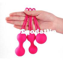 3 pcslot Soft Silicone Kegel Ben Wa Balls Waterproof Silico