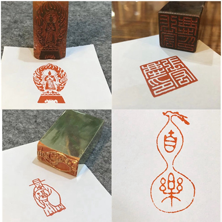 GuFeng hall vermilion inkpad inkpad specials calligraphy calligraphy and painting, 50 g Chinese painting seal cutting seal JinHe suit of blue and white porcelain