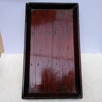 Cultural Revolution antique wooden tea tray rectangular tea tray Fruit tray tray Cultural Revolution folk handmade wood art wood carving rental