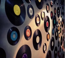 Vinyl LP old record decoration vinyl vinyl wall phonograph coffee hotel bar decoration rental