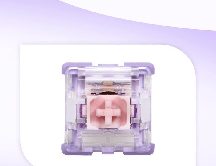 Вал moyu三色堇轴提前段落轴手感精选弹簧pc高强度外壳pom轴心5脚 OTHER