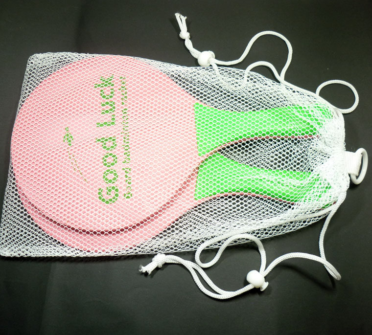 Badminton racket high-grade nylon drawstring mesh bag storage bag tote bag retractable mouth portable reusable