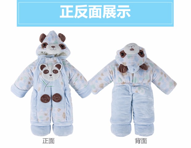 [Đặc biệt hàng ngày] Bộ đồ liền thân cho bé mùa đông làm dày quần áo cho bé Quần áo sơ sinh cho bé ra ngoài quần áo mùa đông body chip tre em