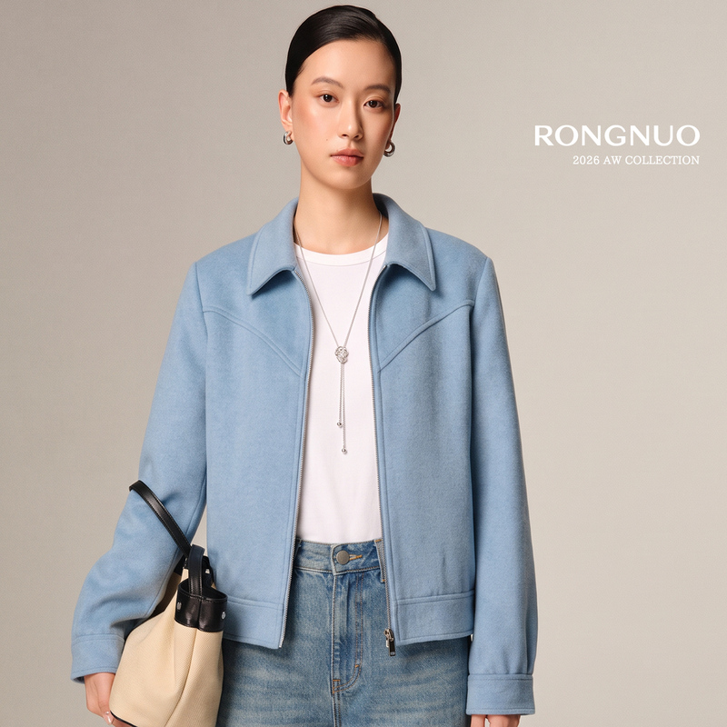 Outdoor Cashmere 14 Micron First-Class Cashmere Circular Knit Fabric Lapel Jacket Cardigan Coat Yc6022 Outdoor Cashmere 14 Micron First-Class Cashmere Circular Knit Fabric Lapel Jacket Cardigan Coat Yc6022