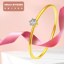 18k gold vegan ring light extravagant and small crowddesign minimalist Delicate Gold Diamond Ring Women Lovers to the Ring of the Ring