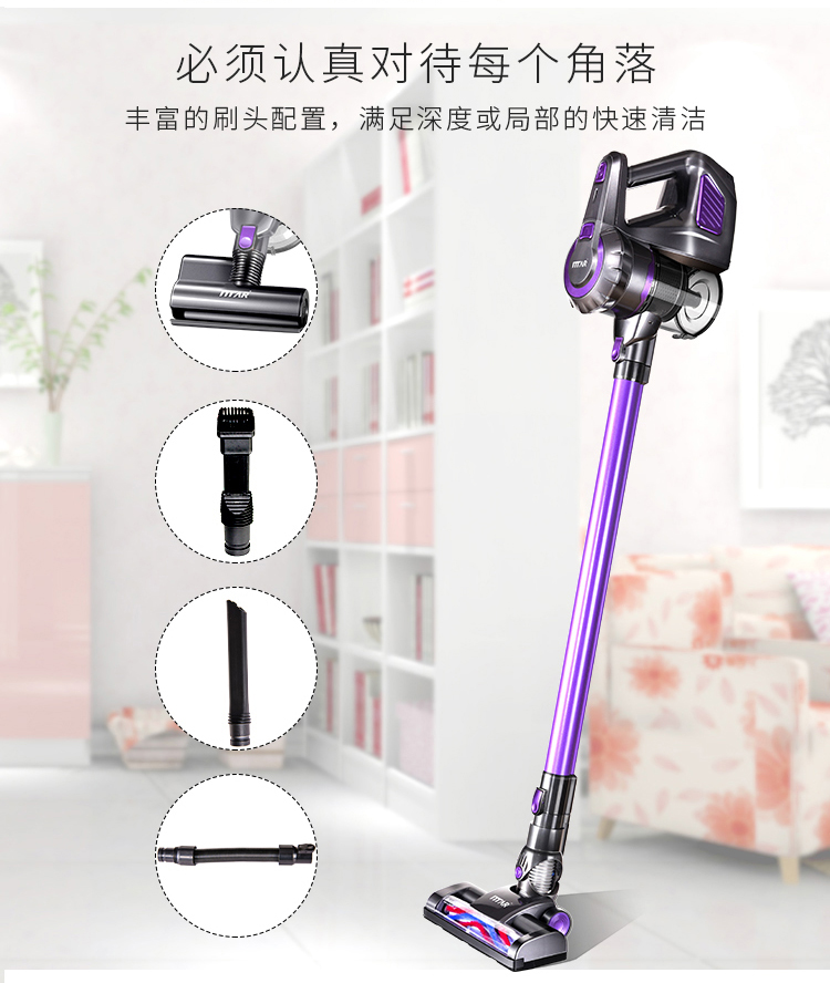 robot hút bụi samsung Máy hút bụi không dây gia đình nhỏ cầm tay mạnh mẽ sạc điện mạnh mẽ không dây ngoài pin lithium - Máy hút bụi robot hút bụi lau nhà medion 19510