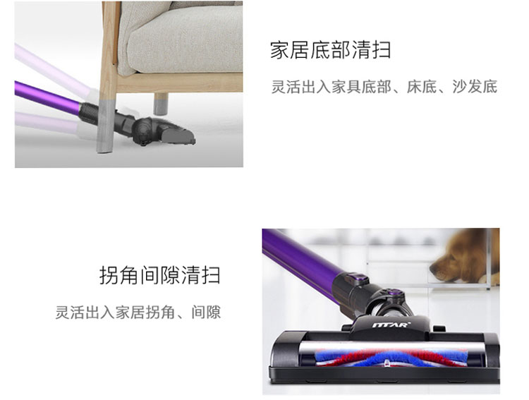 robot hút bụi samsung Máy hút bụi không dây gia đình nhỏ cầm tay mạnh mẽ sạc điện mạnh mẽ không dây ngoài pin lithium - Máy hút bụi robot hút bụi lau nhà medion 19510