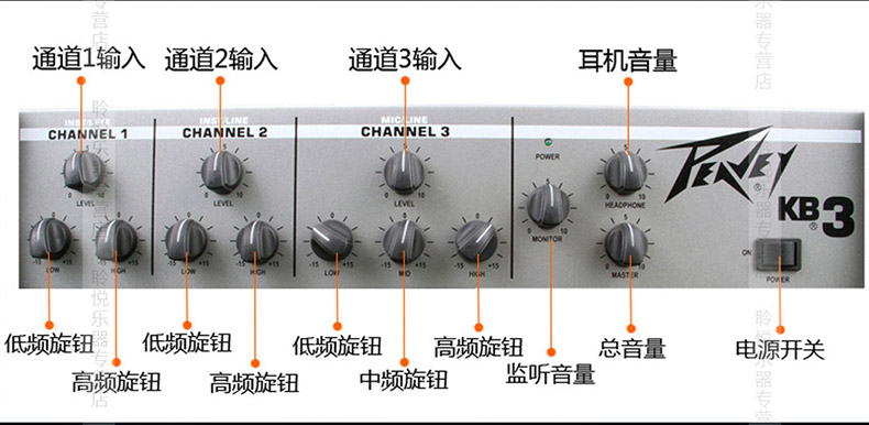 Loa Peavey KB1 KB2 KB3 KB4 KB5 Loa bàn phím đa phương tiện thanh âm loa vi tính microlab
