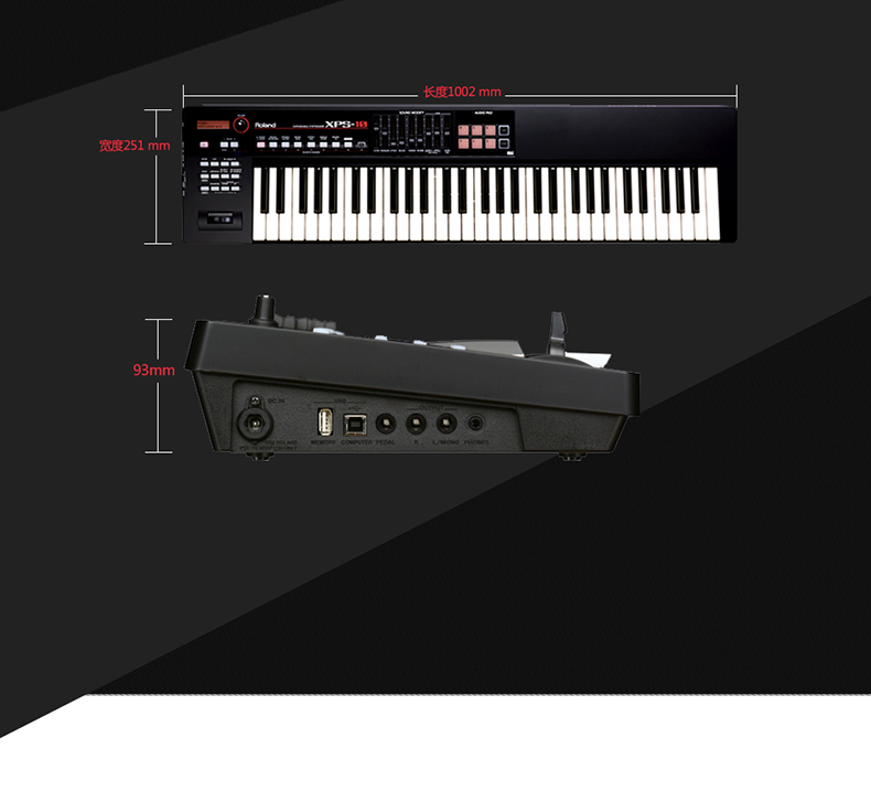 Tốt nhất bán XPS10 61-key điện tử tổng hợp bàn phím âm nhạc bàn phím công việc cá nhân organ điện tử