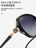 2025 New Polarized Sunglasses for Women, High-End Large Frame, Elegant Retro Four-Leaf Clover Sunglasses, Street Style Trendy Glasses