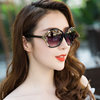 2025 New Trendy Sunglasses for Round Face Women, Stylish Celebrity Style, Elegant Uv Protection Large Frame Glasses