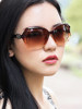 2025 New Style Sunglasses for Women, Fashionable Uv Protection Trendy Sunglasses, Retro Large Frame, Round Face, Unique and Versatile Glasses