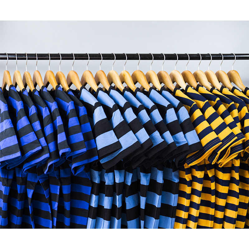 修身大条纹t恤 三色款