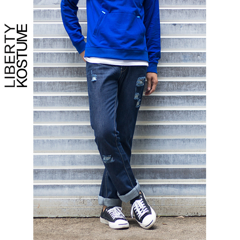 denim pant 牛仔裤款C偏小偏长