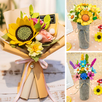 Non-woven handmade diy to send boyfriend to girlfriend homemade gift teachers day send teacher bouquet gift