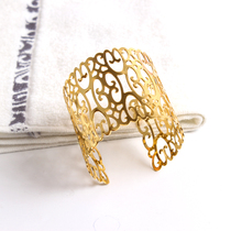 Home soft decoration European style towel buckle board room decoration bathroom toilet display towel ring