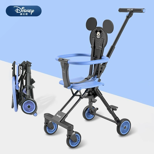 flykids Складная сверхлегкая простая детская коляска для выхода на улицу