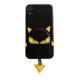 Cartoon iphone15 three-dimensional mobile phone case 14 apple 13promax little devil p40 leather pendant mate40