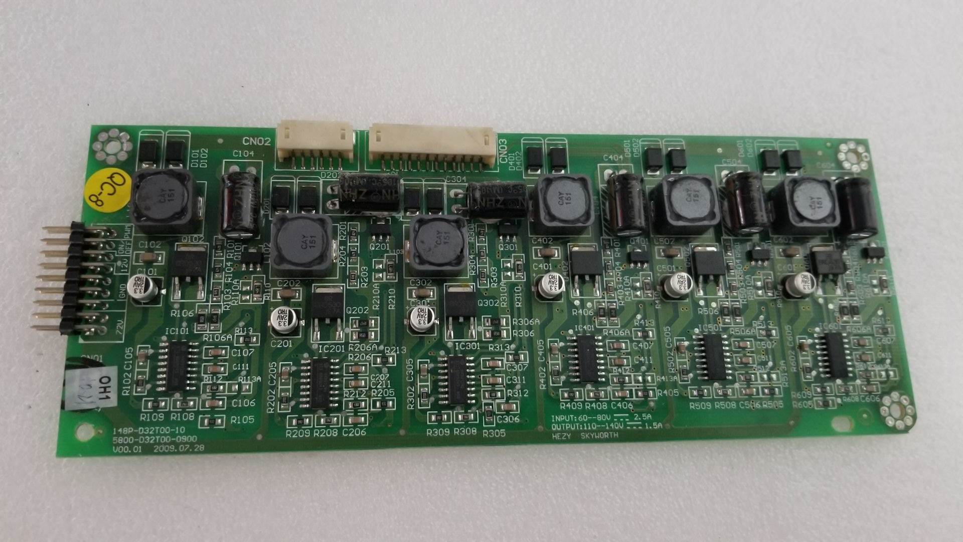 Dismantling Skyworth 32LED10 Constant Current Board 148P-P32T00-10 5800-P32T00-0900 Xinyang