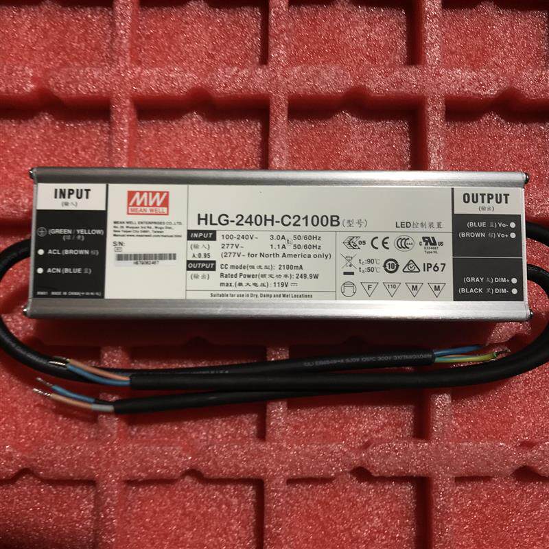 Manufacturer Direct Sale Taiwan Mingwei MEAN WELL Power Supply Original Fake One Lost ten HLG-240H-C1750B