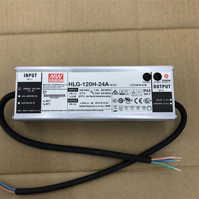 Manufacturer Direct Sale Taiwan Mingwei MEAN WELL Power Supply Original Fake One Lost ten HLG-120H-20A