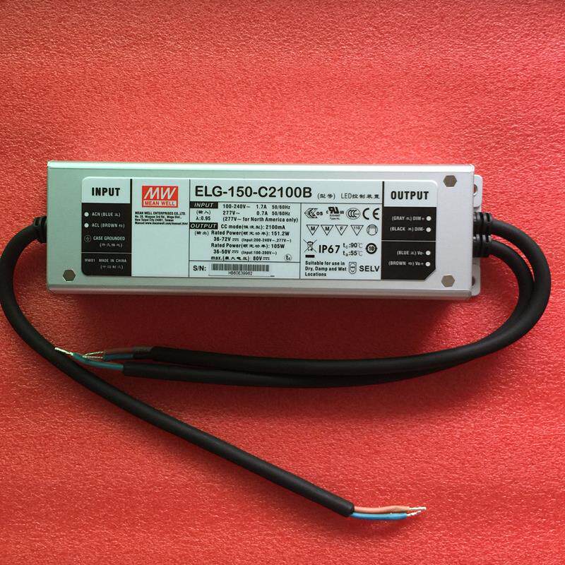 Manufacturer Direct Sale Taiwan Mingwei MEAN WELL Power Supply Original Fake One Lost ten ELG-150-C2100B-3Y