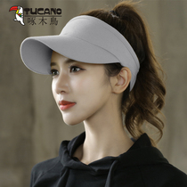 Hat Lady summer empty top cap Korean version of cycling sports travel beach topless sun hat male