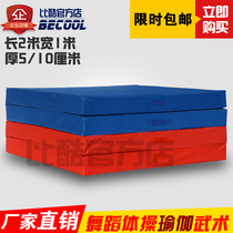 Non-slip Dance Mat Yoga Martial Arts Mat Thickened Folding School Sports Training Gymnastic Mat Jump High Altitude Turn-over Mat