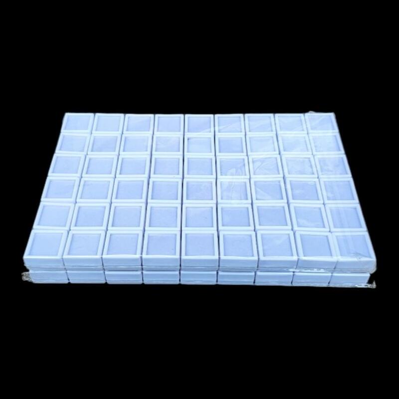 Glass-Faced Plastic Gem Box, Loose Stone Box, Colored Gem Box, Diamond Display Storage Box, Jewelry Storage Box Glass-Faced Plastic Gem Box, Loose Stone Box, Colored Gem Box, Diamond Display Storage Box, Jewelry Storage Box