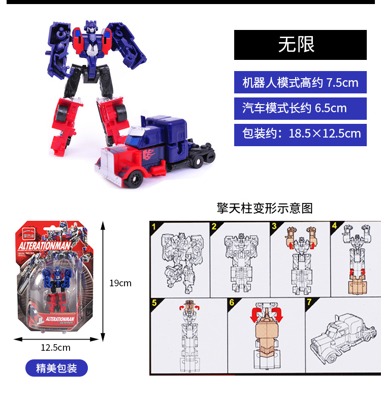 Trang trí bánh sinh nhật Transformers Phim hoạt hình Mini Robot trang trí Optimus Prime Bumblebee Đồ chơi trẻ em - Trang trí nội thất vật dụng dcor phòng ngủ