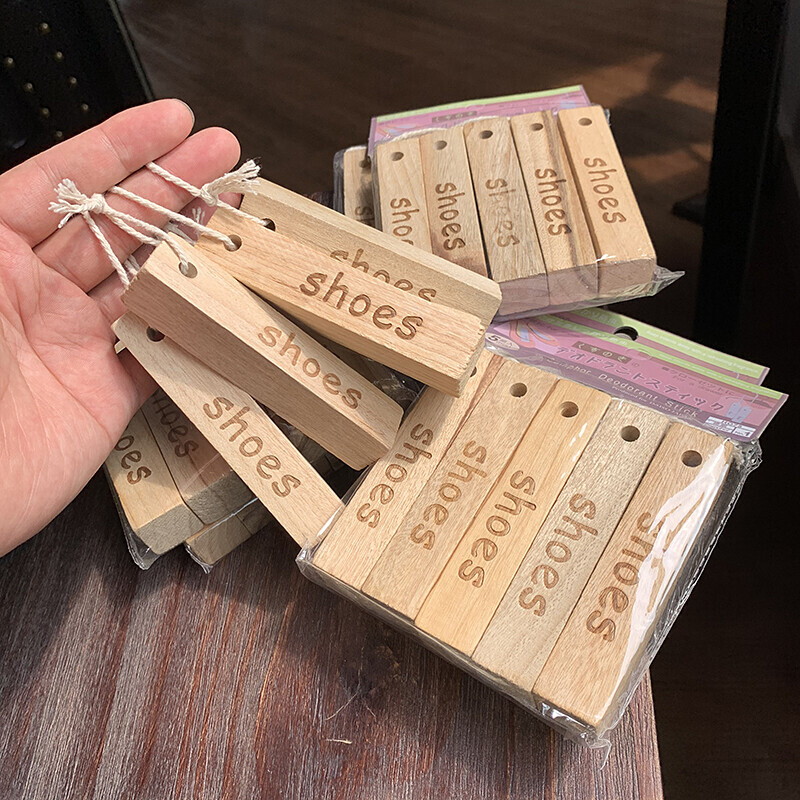 Home Practical 5 Fitted Fragrant Camphor Wood Strips Wardrobe Floors Insect Repellent and anti-mildew moisture-proof Zhangmu Block